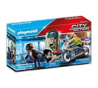 Playmobil 70572 Poursuite D´un Voleur Par La Police à Moto