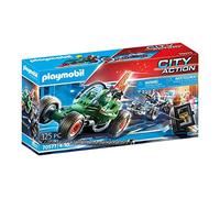 Playmobil Kart de la police : à la poursuite du voleur de coffre-fort, Playmobil