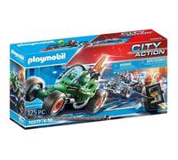 PLAYMOBIL 70577 City Action Police Go-Kart Escape, for Children Ages 4 - 10