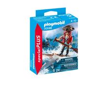 Playmobil 70598 - Pirate Avec Bébé Requin