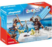 Playmobil Family Fun 70606 - Coffret Cadeau - Pêcheurs Sur Glace