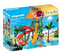 PLAYMOBIL - 70609 - Parc aquatique avec toboggans - Disney Princesses - Mixte - 132 pièces