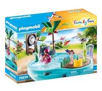 Playmobil 70610 Family Fun Piscine avec jet d'eau Multicolore G