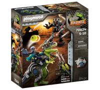 PLAYMOBIL 70624 - Dino Rise Tyrannosaure et robot géant