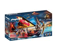 PLAYMOBIL 70641 Navire de combat des Burnham Raiders - Novelmore- Novelmore - navire novelmore
