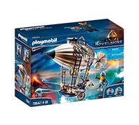 Playmobil 70642 Aérostat de Dario - Novelmore - avec Deux Personnages et Un dirigeable Rigide Qui Peut attaquer grâce à Ses canons intégrés - Chevalier - Histoire & Imaginaire - Dès 4 Ans