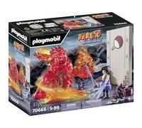 Playmobil 70666 Sasuke vs. Itachi - Naruto - Héros Issu de la série d'anime - pour reconstituer des scènes légendaires ou Inventer de Nouvelles Histoires - Dès 5 Ans