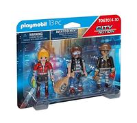 Playmobil 70670 Police Equipe de Bandits- City Action- Les policiers- Police Equipe de Bandits