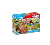 Playmobil Set cadeau 70676 Éducatrice et chiens – City Life Maison moderne – idée cadeau