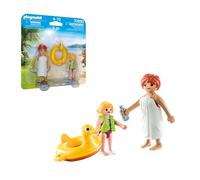 Playmobil 70690 Duo Couple de vacanciers- City Life- Le Parc Aquatique- Petit Prix Enfant