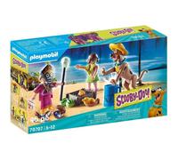 Playmobil SCOOBY-DOO! 70707 Adventure with Witch Doctor, for Children Ages 5+