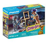 PLAYMOBIL - 70709 - SCOOBY-DOO avec chevalier noir - Licence Scooby Doo - Marron - Fille - 5 ans et plus