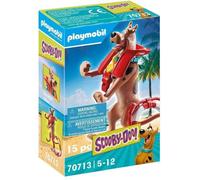 PLAYMOBIL - 70713 - SCOOBY-DOO Sauveteur des mers - Figurine de collection Scooby-Doo en tenue de sauveteur