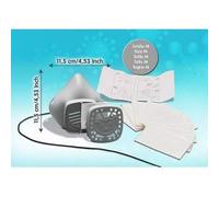 Playmobil 70724 Masque Nez et Bouche Réutilisable Gris Taille M