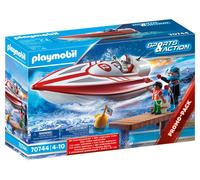 Playmobil 70744 - Bateau Rapide Et Moteur Submersible