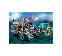 Playmobil 70748 Violet Vale Véhicule Catapulte, Figurine Jouet, 4+ ans, Plastique Multicolore, Dimensions Emballage 284x93x187mm, Fabriqué en Allemagne, CE.