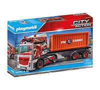 Playmobil Camion de transport 70771 – City Action – Le Cargo
