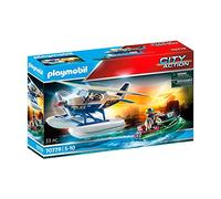 Hydravion de police et bandit - Playmobil City Action 873355
