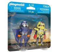 Playmobil 70824 Duo Air Stuntshow - Stuntshow- Stuntshow- Deux Personnages Petit Prix
