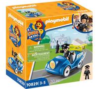 PLAYMOBIL 70829 DUCK ON CALL Mini-voiture de police, Jeu de construction