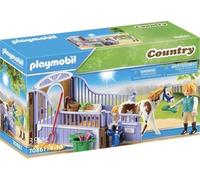 Playmobil 70861 Poney Cheval Cavaliére Soigneuse Box Mauve et Accessoires 39 pc