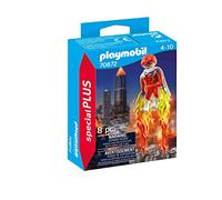 PLAYMOBIL - 70872 - Super héros - Accessoires flammes et boules de feu - Mixte - 4 ans et plus