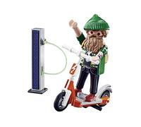 Playmobil Special Plus 70873 Hipster avec trottinette électrique Multicolore G