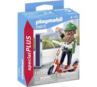 Playmobil Special Plus 70873 Hipster avec trottinette électrique Multicolore G