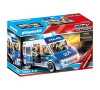 Playmobil Voiture De Police Avec Lumière Et Son City Action One Size Multicolor