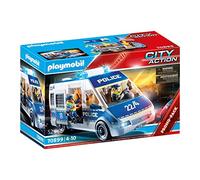 Playmobil Voiture De Police Avec Lumière Et Son City Action One Size Multicolor