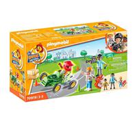 Playmobil 70919 Canard Sur Call Ambulance Action Aide The Course Conducteur Jeu