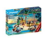 PLAYMOBIL - 70962 - Pirate - Ilôt des pirates - Aventure île au trésor