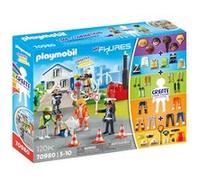 PLAYMOBIL - My Figures: Secouristes - Multicolore - 120 pièces - A partir de 5 ans