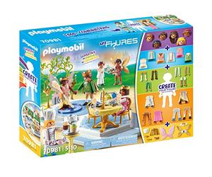 Playmobil 70981 My Figures: Bal enchanté - avec Six Personnages et des Accessoires - Crée Ton Personnage Unique & Combine tes Personnages - Histoire & Imaginaire - Dès 5 Ans