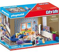 Playmobil 70989 Salon aménagé - City Life - La Maison Moderne - avec Deux Personnages, Un Ensemble de Salon et des Accessoires et éléments de décoration - Dès 4 Ans