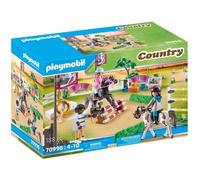 Playmobil Parcours d'obstacles 70996 Country – Le poney club avec chevaux