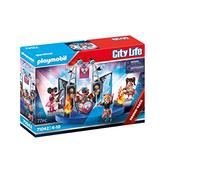 Playmobil 71042 Groupe de Rock - City Life - avec Quatre Personnages en Costume de scène, des micros et des Instruments - Fans de Musique - Promo Pack - Dès 4 Ans