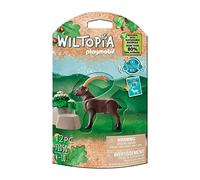 Playmobil 71050 Bouquetin - Wiltopia - Carte d'animaux à Collectionner - Gamme Wiltopia avec Plus de 80% de matériaux recyclés ou biosourcés en Moyenne - Dès 4 Ans
