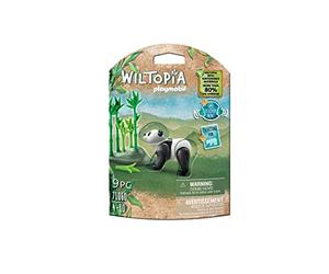 Playmobil 71060 Panda - Wiltopia - Carte d'animaux à Collectionner - Gamme Wiltopia avec Plus de 80% de matériaux recyclés ou biosourcés en Moyenne - Dès 4 Ans