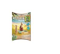 Playmobil 71069 Suricates - Wiltopia - Carte d'animaux à Collectionner - Gamme Wiltopia avec Plus de 80% de matériaux recyclés ou biosourcés en Moyenne - Dès 4 Ans