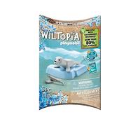 Playmobil 71070 Bébé Phoque - Wiltopia - Carte d'animaux à Collectionner - Gamme Wiltopia avec Plus de 80% de matériaux recyclés ou biosourcés en Moyenne - Dès 4 Ans
