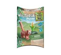 Playmobil Jouet 71071 Panda roux Wiltopia – Carte d'animaux à collectionner, +80% recyclés – Dès 4 ans
