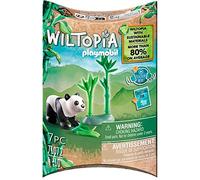 Playmobil 71072 Bébé Panda - Wiltopia - Carte d'animaux à Collectionner - Gamme Wiltopia avec Plus de 80% de matériaux recyclés ou biosourcés en Moyenne - Dès 4 Ans