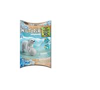 Playmobil 71073 Bébé Ours Polaire - Wiltopia - Carte d'animaux à Collectionner - Gamme Wiltopia avec Plus de 80% de matériaux recyclés ou biosourcés en Moyenne - Dès 4 Ans