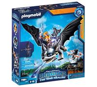 Playmobil 71081 Dragons Nine Realms: Thunder & Tom- Realms - Aventure héros