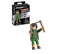 Playmobil 71111 Gaï Maito - Naruto - Héros Issu de la série d'anime - pour reconstituer des scènes légendaires ou Inventer de Nouvelles Histoires - Dès 5 Ans
