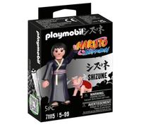 PLAYMOBIL - 71115 - Shizune - Naruto Shippuden - Figurine Kunoichi avec Tonton le cochon