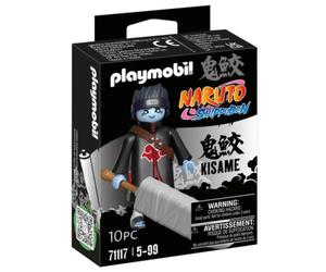 PLAYMOBIL - 71117 - Kisame - Naruto Shippuden - Figurine avec épée Samehada et écharpe - Personnage de manga ninja avec accessoires