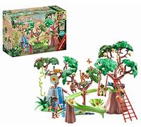 Playmobil – Aire de jeu Wiltopia 71142 Jungle – 3 personnages, animaux, +80% recyclés – Dès 4 ans