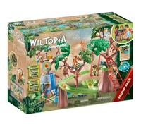 Playmobil 71142 Aire de Jeu Tropicale de la Jungle - Wiltopia - avec Trois Personnages et des Animaux - Gamme Wiltopia avec Plus de 80% de matériaux recyclés ou biosourcés en Moyenne - Dès 4 Ans